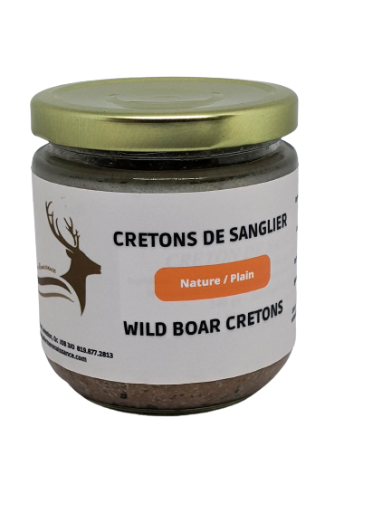 Canned wild boar creton - La Ferme Renaissance