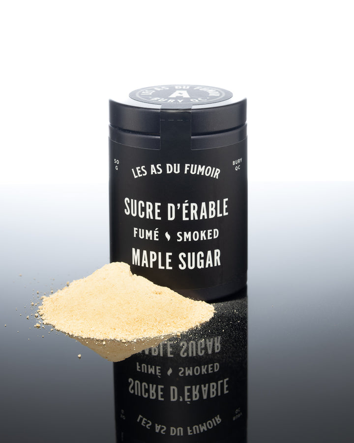 SUCRE D’ÉRABLE FUMÉ