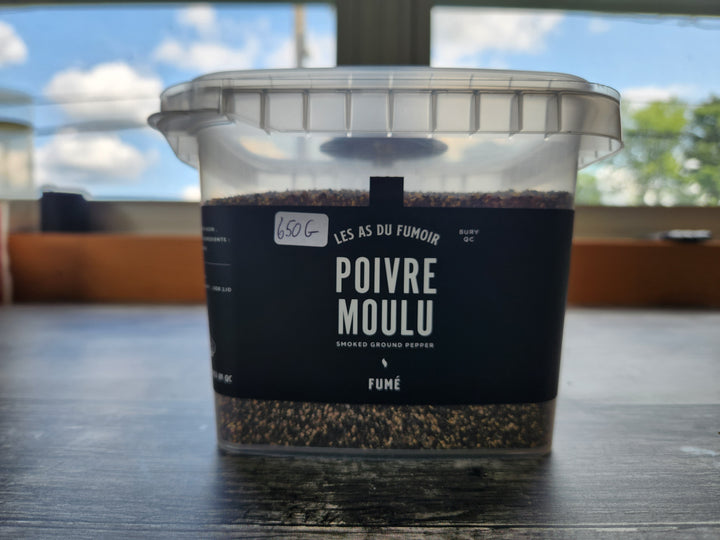 POIVRE NOIR MOULU FUMÉ