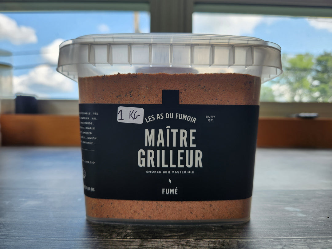 MAÎTRE GRILLEUR FUMÉ - MÉLANGE D’ÉPICES BBQ