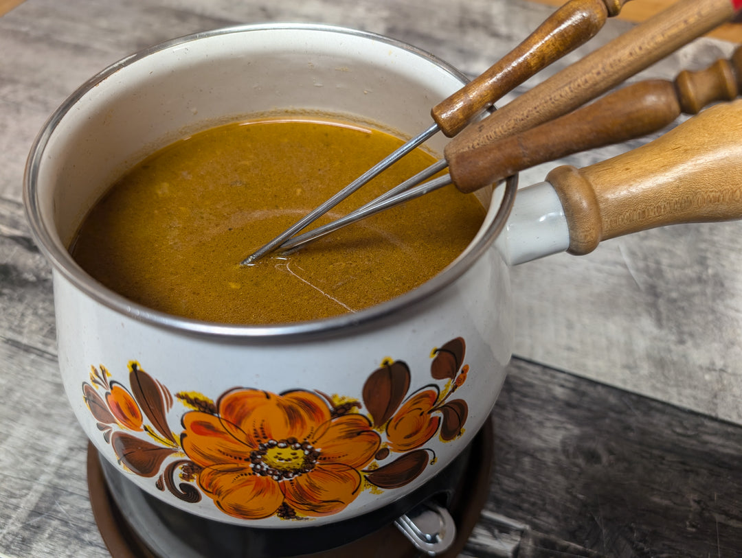 Bouillon à fondue forestier