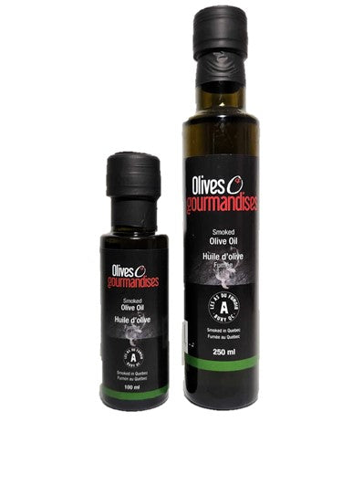Smoked olive oil