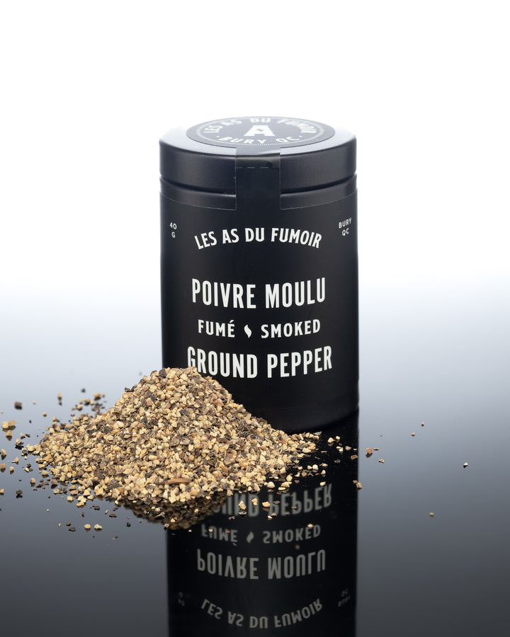 Smoked ground pepper