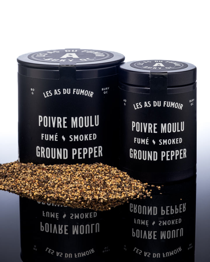 Smoked ground pepper