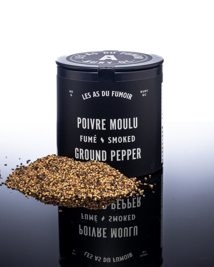 Smoked ground pepper