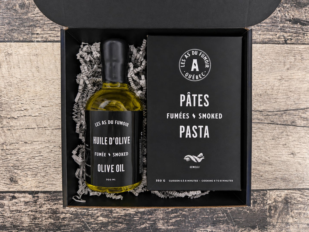 Coffret Pasta fumé — coffret cadeau gourmand