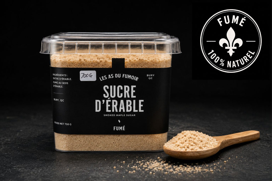 SUCRE D’ÉRABLE FUMÉ