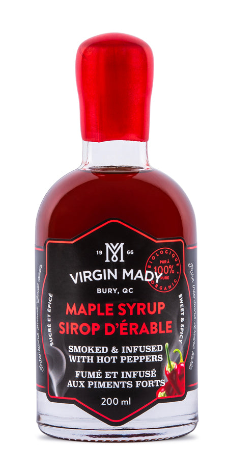 Smoked organic maple syrup - Virgin Mady