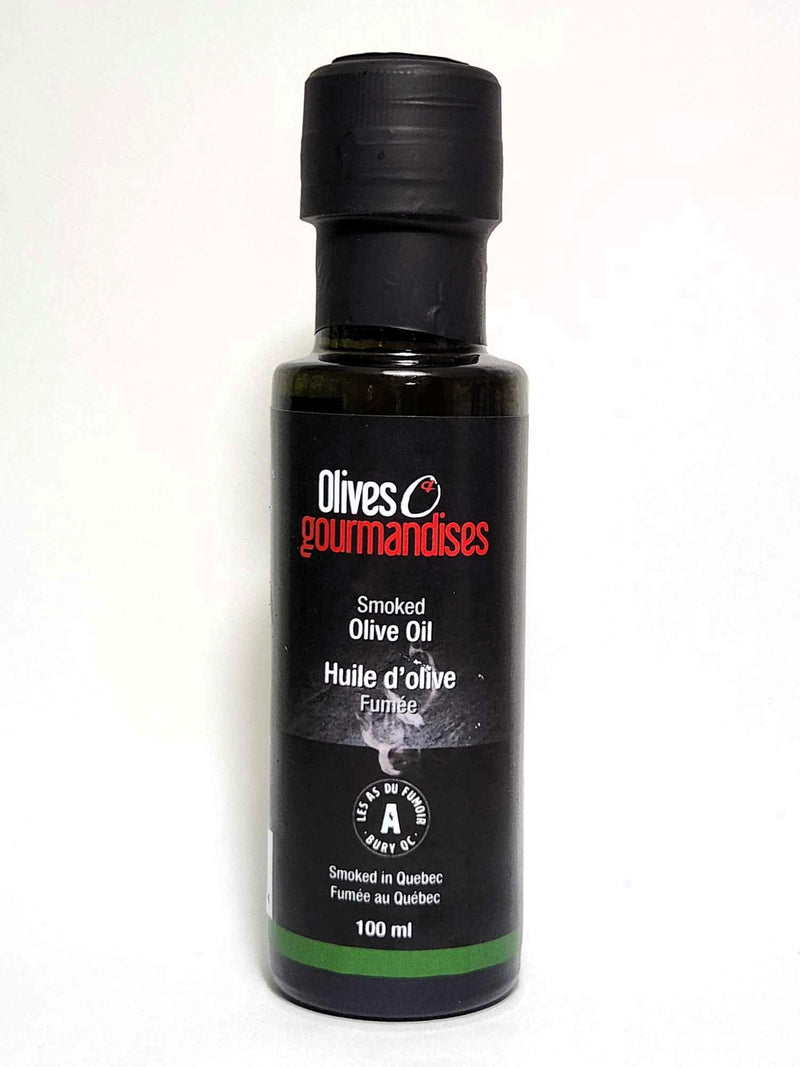 Smoked olive oil