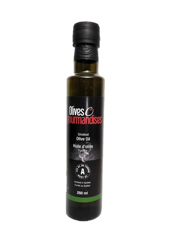 Huile d'olive fumée- Olives et gourmandises